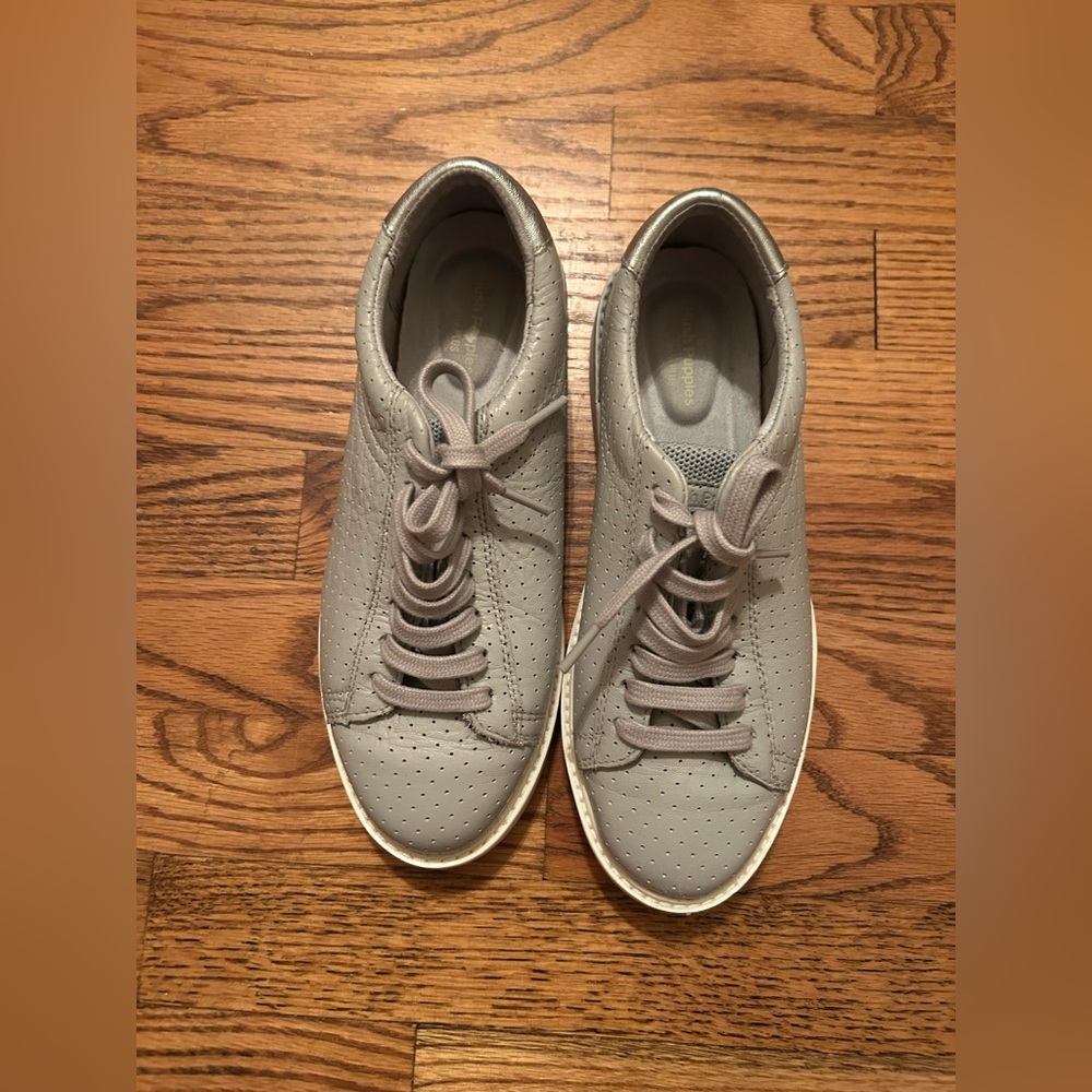 Hush Puppies The Bounce Shop Women's Retro/Vintage Inspired Sz 7.5 Grey Sneakers